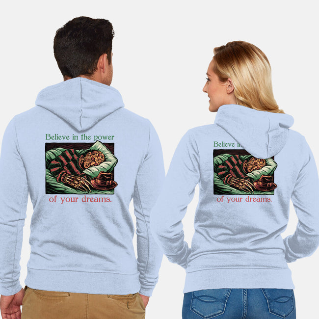 The Power Of Dreams-Unisex-Zip-Up-Sweatshirt-glitchygorilla