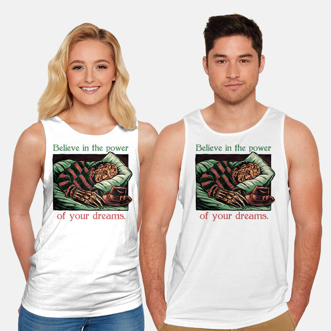 The Power Of Dreams-Unisex-Basic-Tank-glitchygorilla
