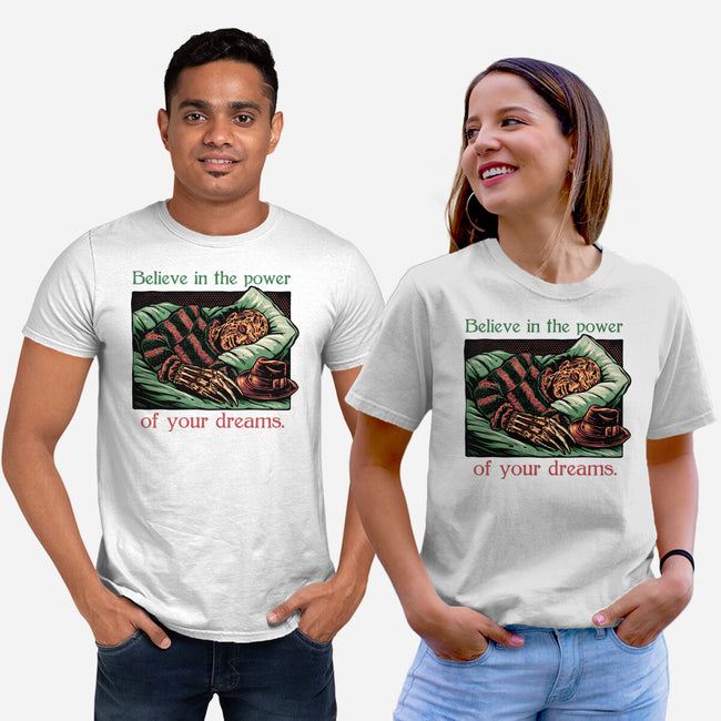 The Power Of Dreams-Unisex-Basic-Tee-glitchygorilla