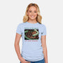 The Power Of Dreams-Womens-Fitted-Tee-glitchygorilla