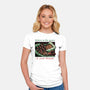 The Power Of Dreams-Womens-Fitted-Tee-glitchygorilla