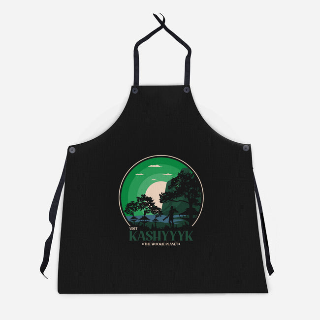 Visit Kashyyyk-Unisex-Kitchen-Apron-turborat14