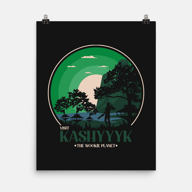 Visit Kashyyyk-None-Matte-Poster-turborat14