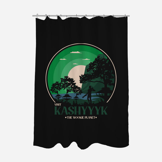 Visit Kashyyyk-None-Polyester-Shower Curtain-turborat14