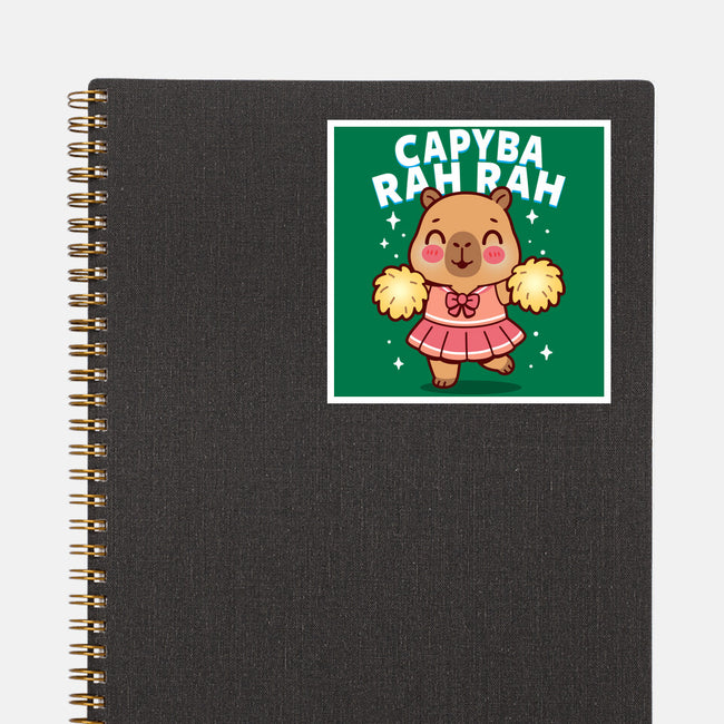 Capyba Rah Rah-None-Glossy-Sticker-Boggs Nicolas