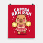 Capyba Rah Rah-None-Matte-Poster-Boggs Nicolas