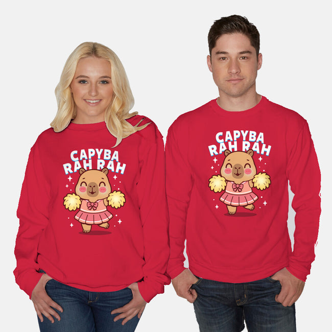 Capyba Rah Rah-Unisex-Crew Neck-Sweatshirt-Boggs Nicolas