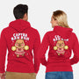Capyba Rah Rah-Unisex-Zip-Up-Sweatshirt-Boggs Nicolas