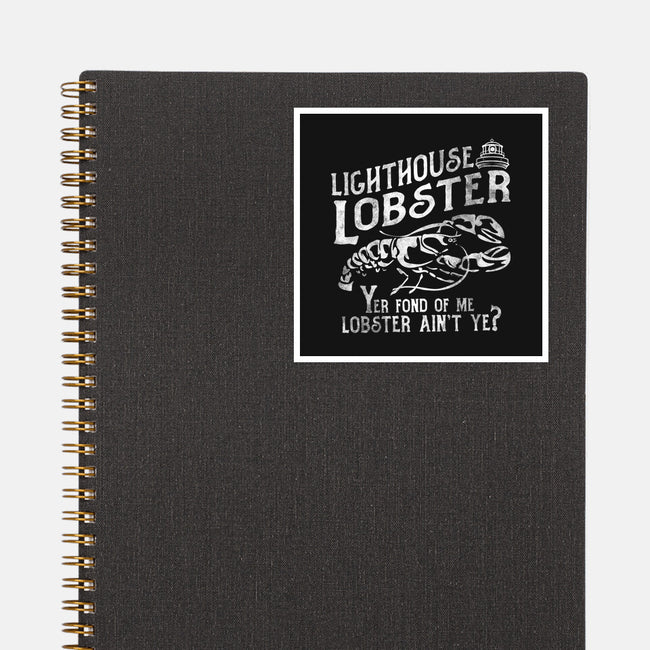 Lighthouse Lobster-None-Glossy-Sticker-piercek26
