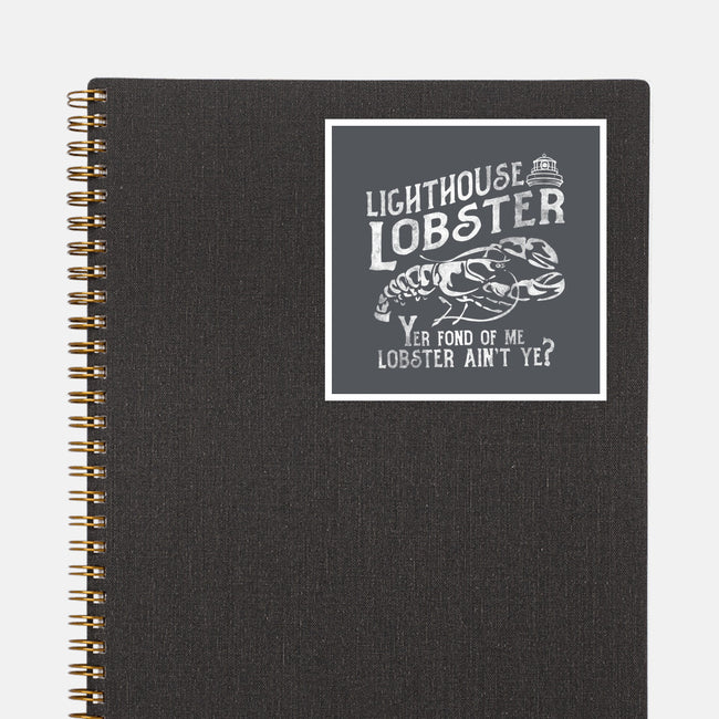 Lighthouse Lobster-None-Glossy-Sticker-piercek26