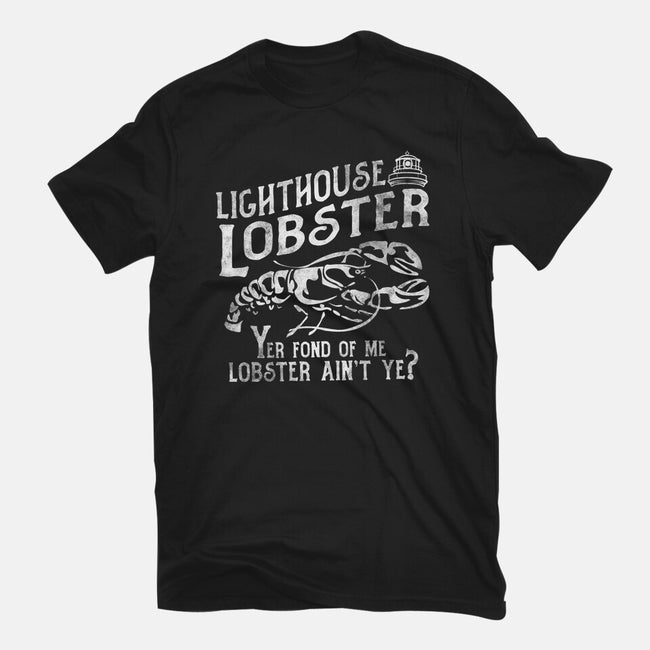 Lighthouse Lobster-Womens-Fitted-Tee-piercek26