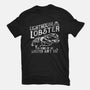 Lighthouse Lobster-Womens-Fitted-Tee-piercek26