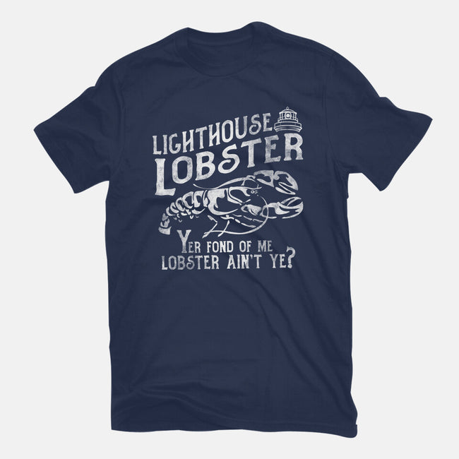 Lighthouse Lobster-Womens-Fitted-Tee-piercek26