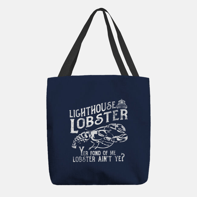Lighthouse Lobster-None-Basic Tote-Bag-piercek26