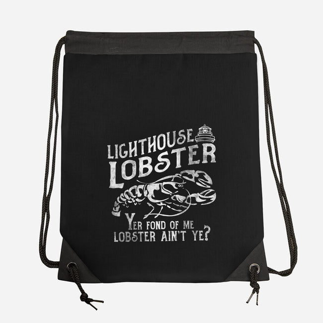 Lighthouse Lobster-None-Drawstring-Bag-piercek26