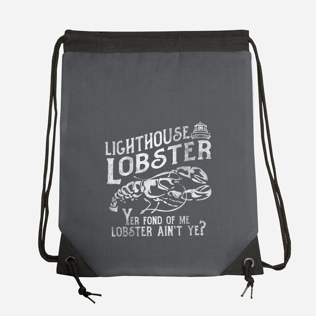 Lighthouse Lobster-None-Drawstring-Bag-piercek26