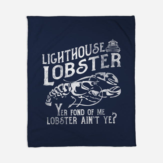 Lighthouse Lobster-None-Fleece-Blanket-piercek26