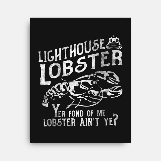 Lighthouse Lobster-None-Stretched-Canvas-piercek26