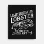 Lighthouse Lobster-None-Stretched-Canvas-piercek26