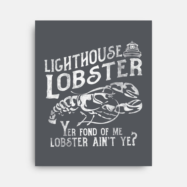 Lighthouse Lobster-None-Stretched-Canvas-piercek26
