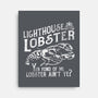 Lighthouse Lobster-None-Stretched-Canvas-piercek26