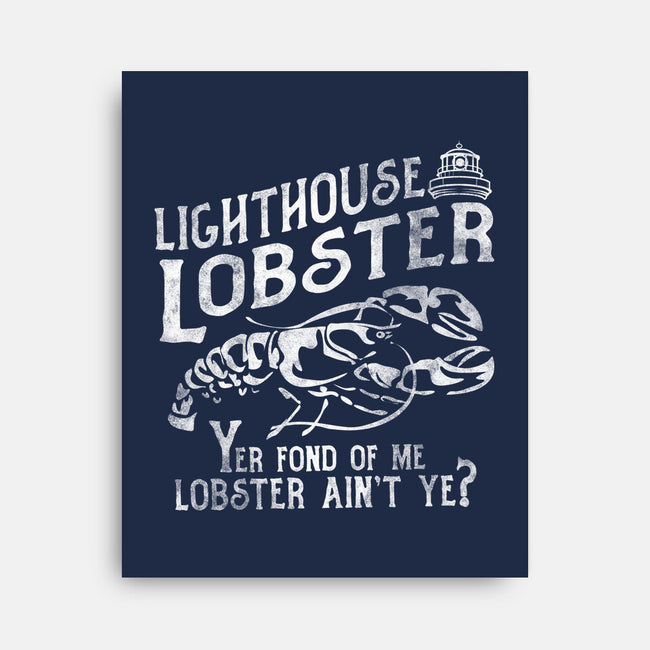 Lighthouse Lobster-None-Stretched-Canvas-piercek26