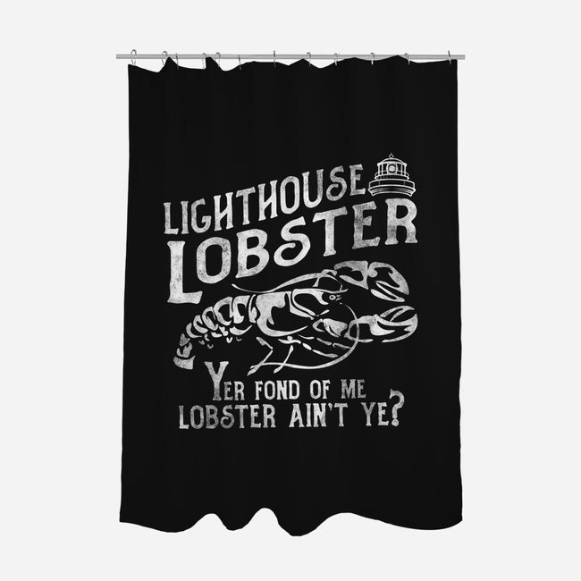 Lighthouse Lobster-None-Polyester-Shower Curtain-piercek26