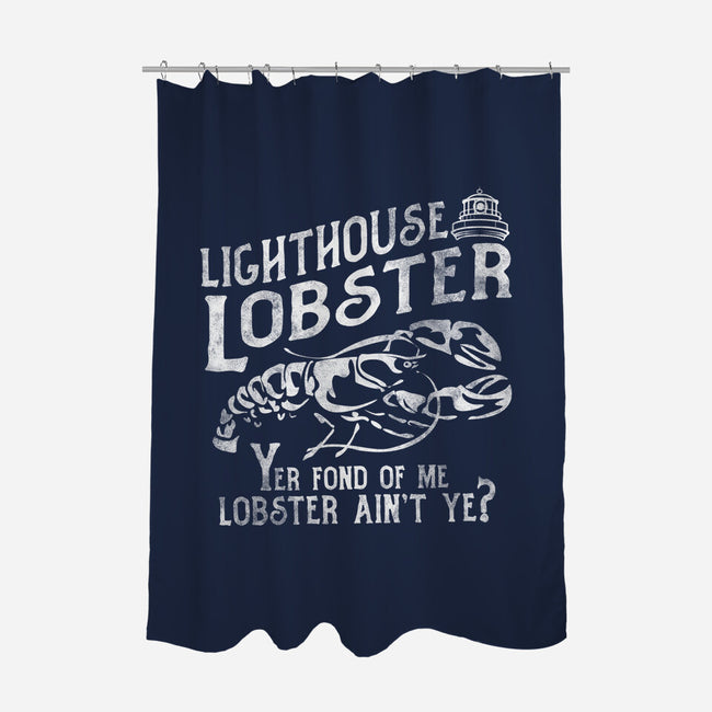 Lighthouse Lobster-None-Polyester-Shower Curtain-piercek26