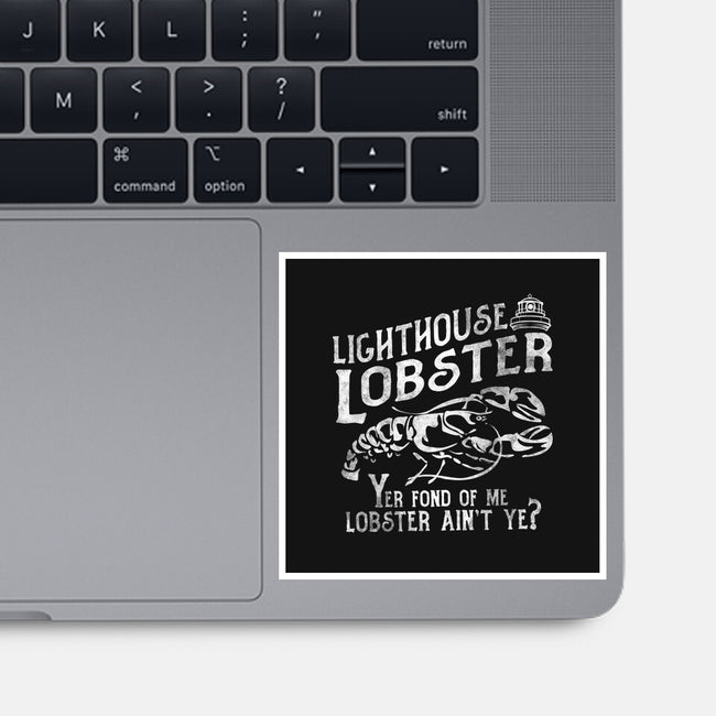 Lighthouse Lobster-None-Glossy-Sticker-piercek26