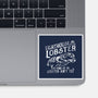 Lighthouse Lobster-None-Glossy-Sticker-piercek26