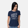 Lighthouse Lobster-Womens-Basic-Tee-piercek26