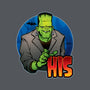 The Creature And Bride-None-Glossy-Sticker-DraganMac