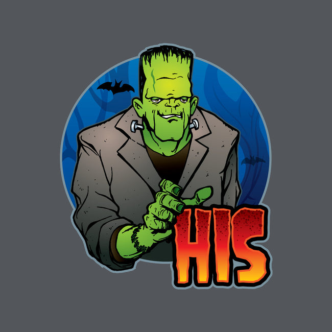 The Creature And Bride-Mens-Heavyweight-Tee-DraganMac