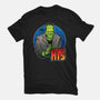 The Creature And Bride-Mens-Heavyweight-Tee-DraganMac
