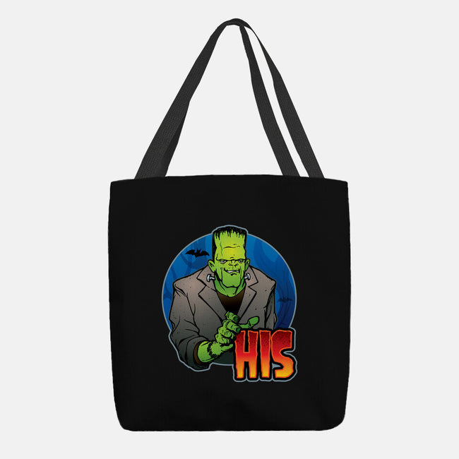The Creature And Bride-None-Basic Tote-Bag-DraganMac