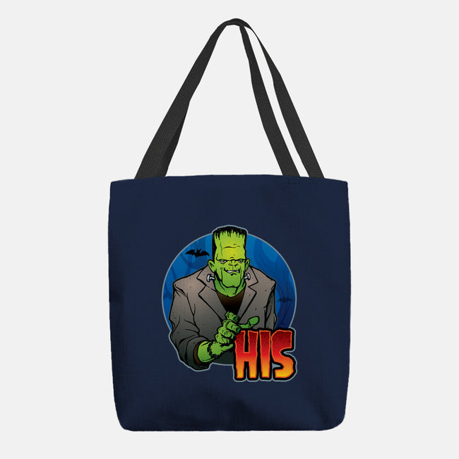 The Creature And Bride-None-Basic Tote-Bag-DraganMac