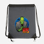 The Creature And Bride-None-Drawstring-Bag-DraganMac