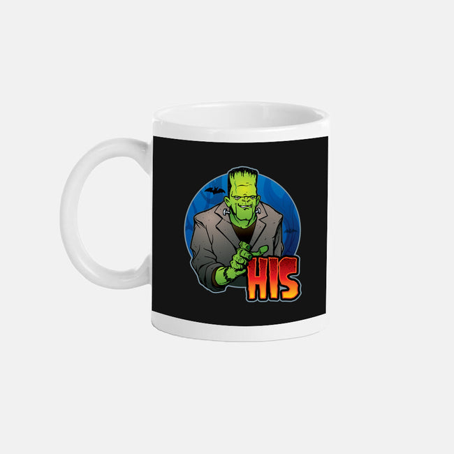 The Creature And Bride-None-Mug-Drinkware-DraganMac