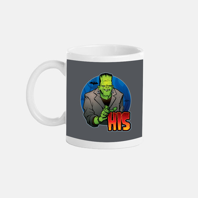 The Creature And Bride-None-Mug-Drinkware-DraganMac