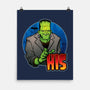 The Creature And Bride-None-Matte-Poster-DraganMac