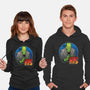 The Creature And Bride-Unisex-Pullover-Sweatshirt-DraganMac