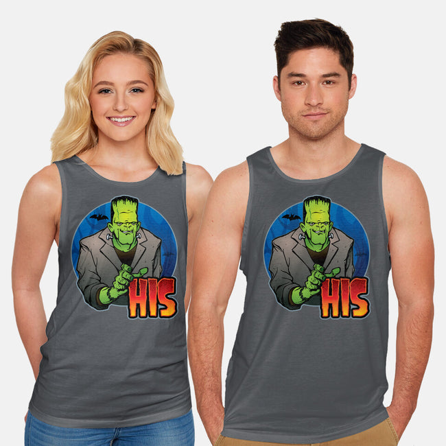 The Creature And Bride-Unisex-Basic-Tank-DraganMac