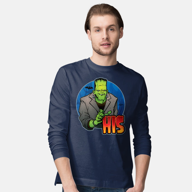 The Creature And Bride-Mens-Long Sleeved-Tee-DraganMac