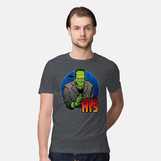 The Creature And Bride-Mens-Premium-Tee-DraganMac