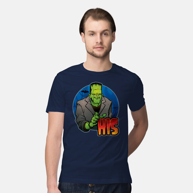 The Creature And Bride-Mens-Premium-Tee-DraganMac