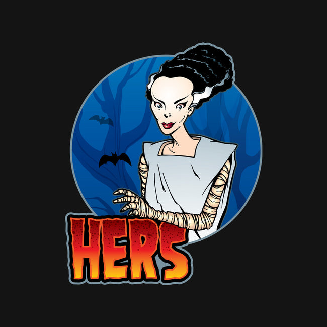 The Creature And His Bride-Mens-Heavyweight-Tee-DraganMac