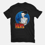 The Creature And His Bride-Womens-Fitted-Tee-DraganMac