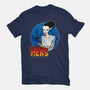 The Creature And His Bride-Womens-Fitted-Tee-DraganMac