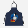The Creature And His Bride-Unisex-Kitchen-Apron-DraganMac