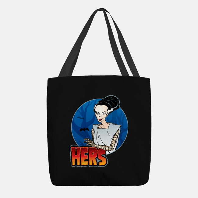 The Creature And His Bride-None-Basic Tote-Bag-DraganMac